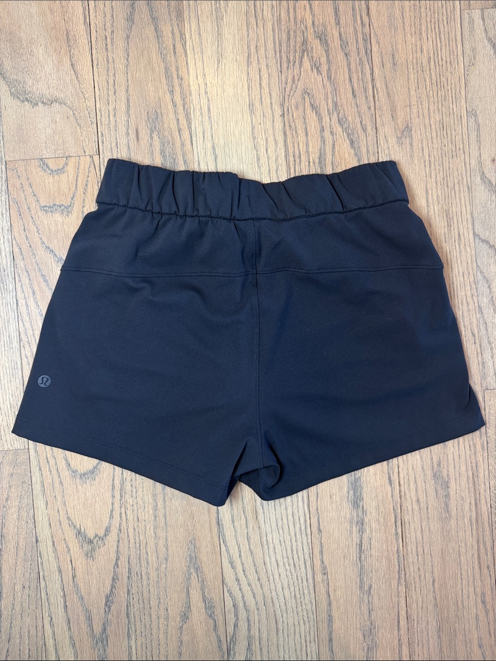 Lululemon On The Fly Short *2.5” Black Elastic-Waist Active Shorts Size 4 - Picture 9 of 13
